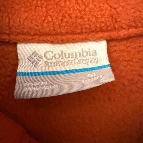 Columbia Steen 1/4 snap Fleece Pullover size M 10/12 - Picture 4 of 4